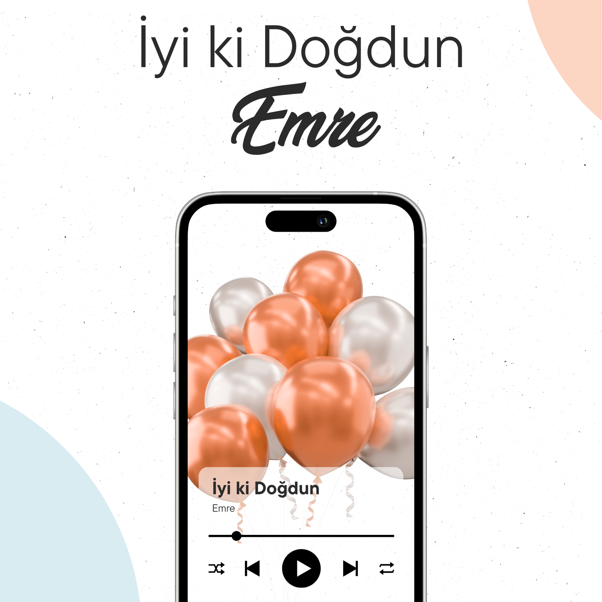 Kişiye Özel Doğum Günü Şarkısı